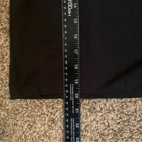 AC/DC ACDC Graphic Cropped Black Highway To Hell Tee Sz Large - Picture 9 of 10